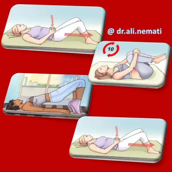 ورزشهای تقویت کننده عضلات کف لگن