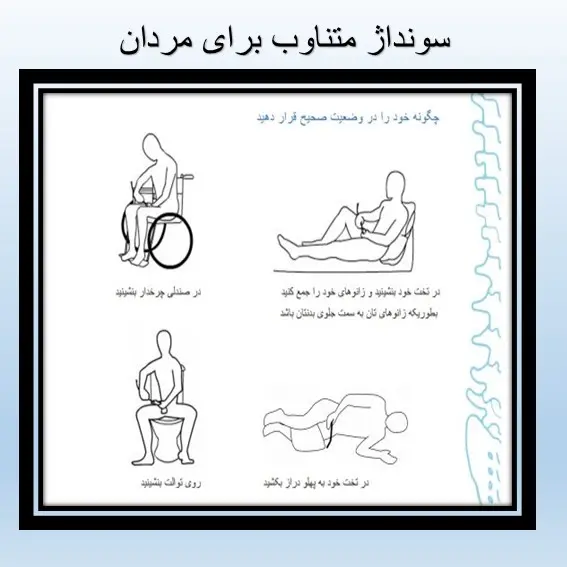 سونداژ متناوب برای مردان